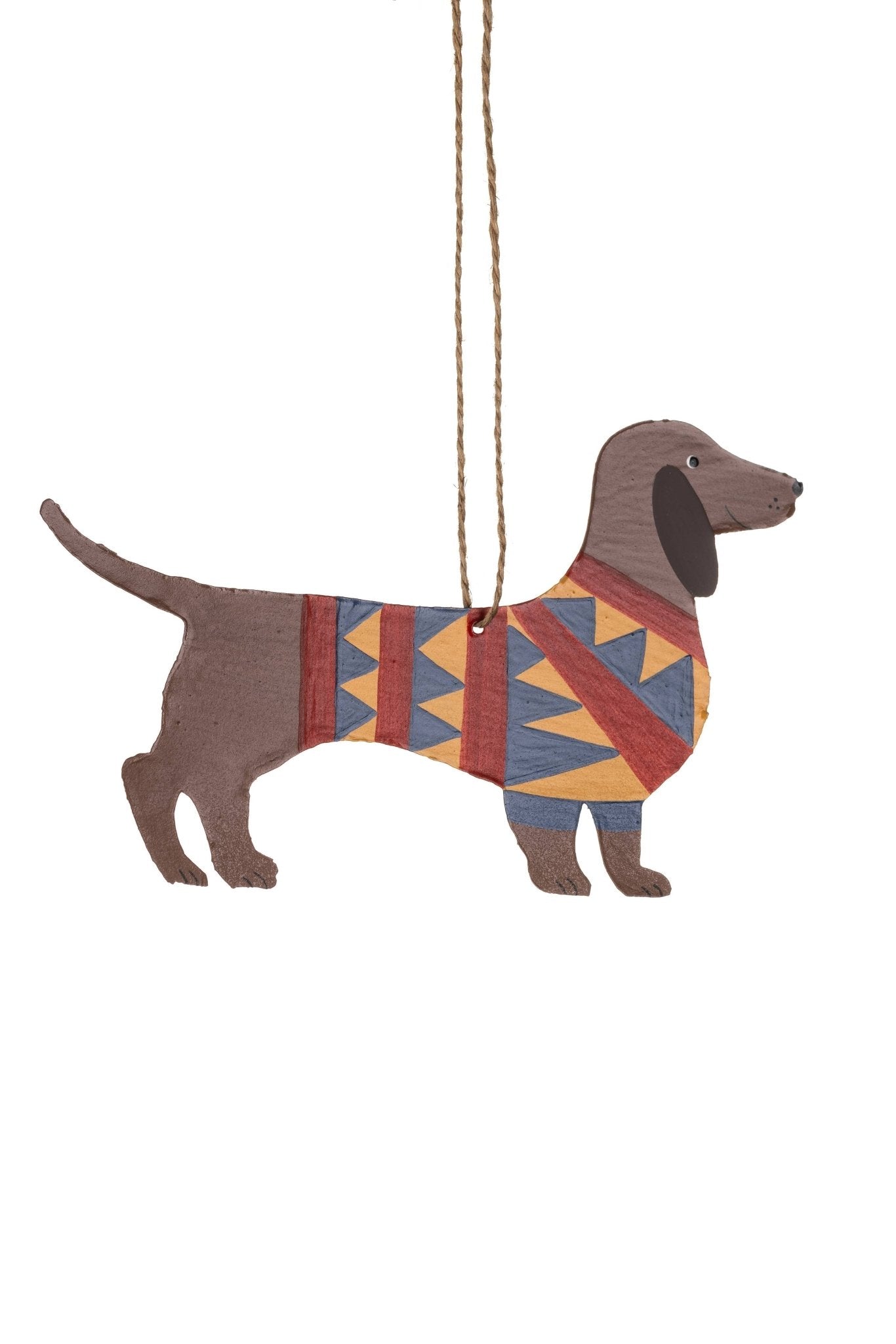 Sausage Dog In Jazzy Jumper - All Good Things