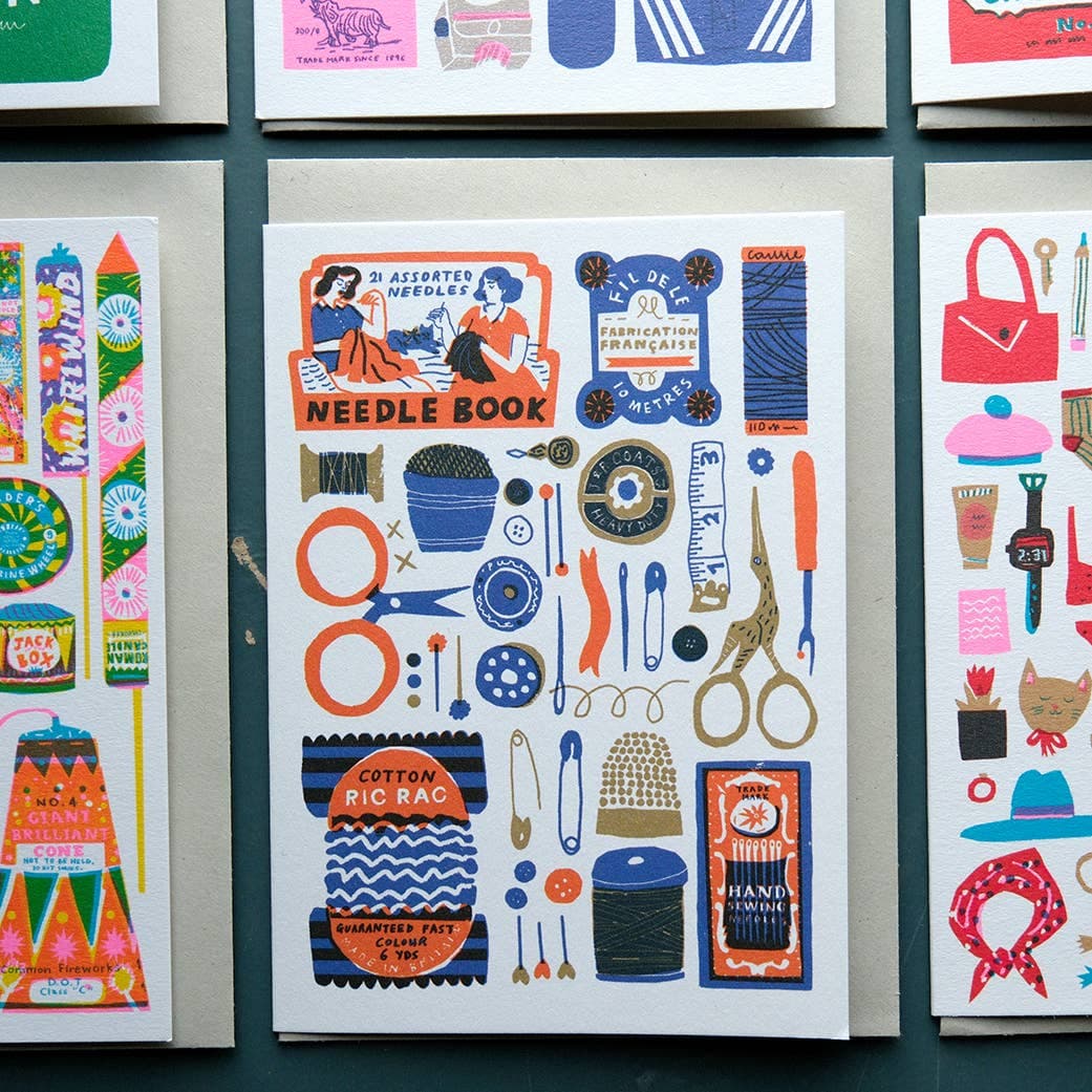 Sewing Collection A6 Card - All Good Things