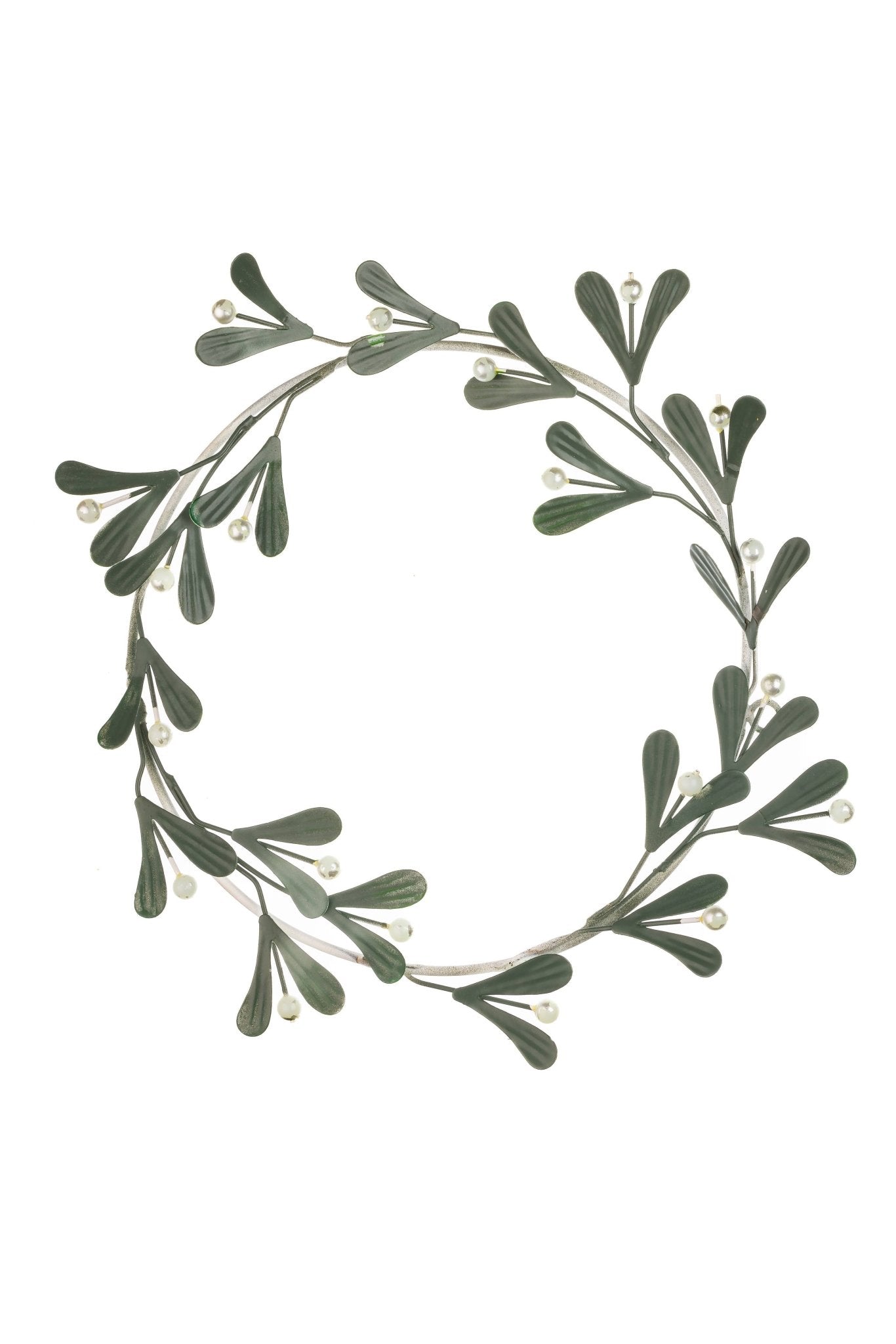 Simple Mistletoe Wreath - All Good Things