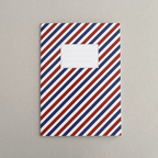 Sketchbook | Stripes blue red - All Good Things