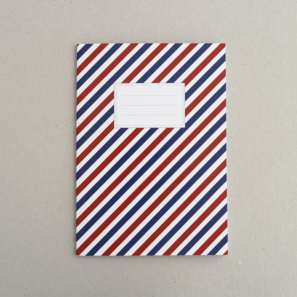 Sketchbook | Stripes blue red - All Good Things