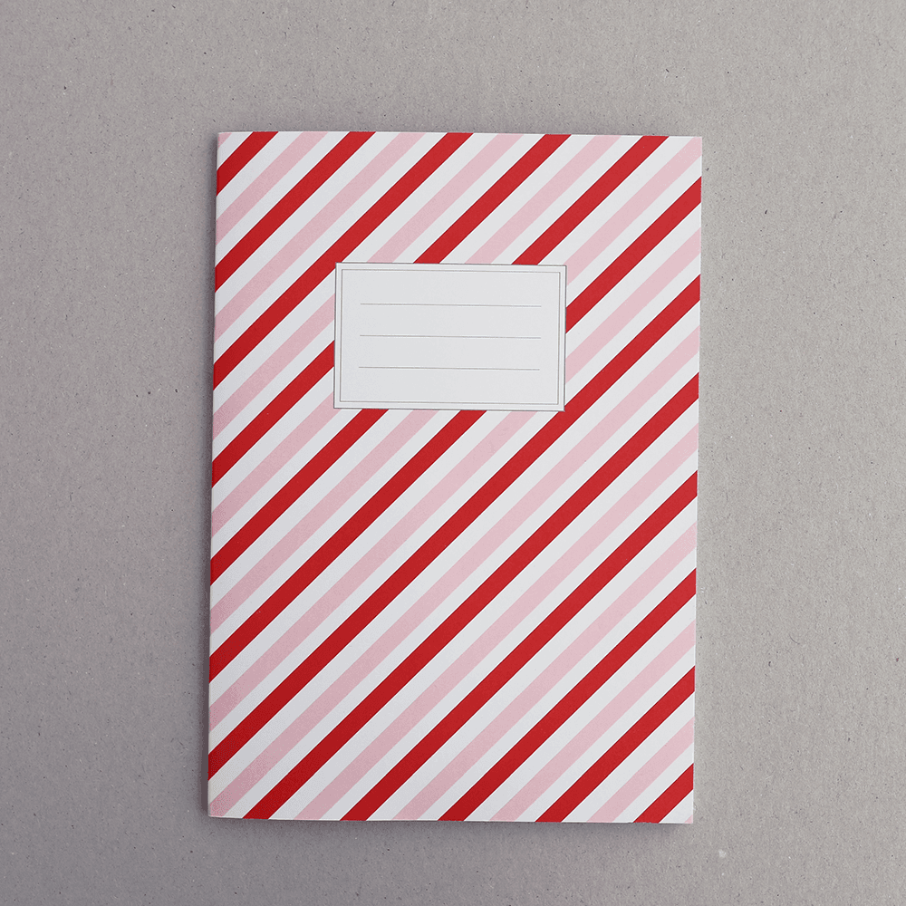 Sketchbook | Stripes red pink - All Good Things
