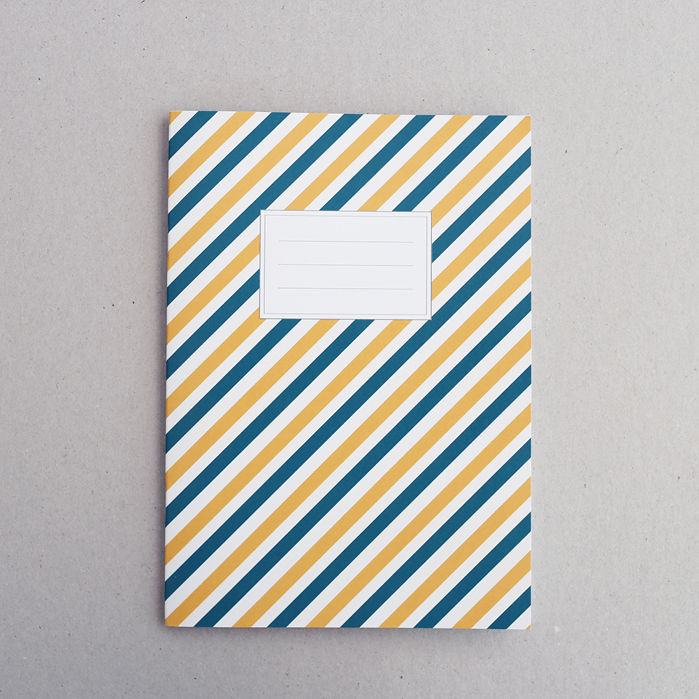 Sketchbook | Stripes yellow green - All Good Things