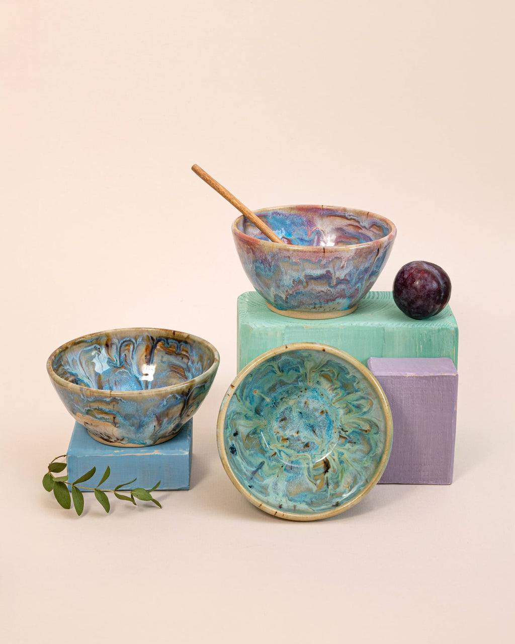 Small Batch Handmade Snack Bowl | Coral Seas - All Good Things