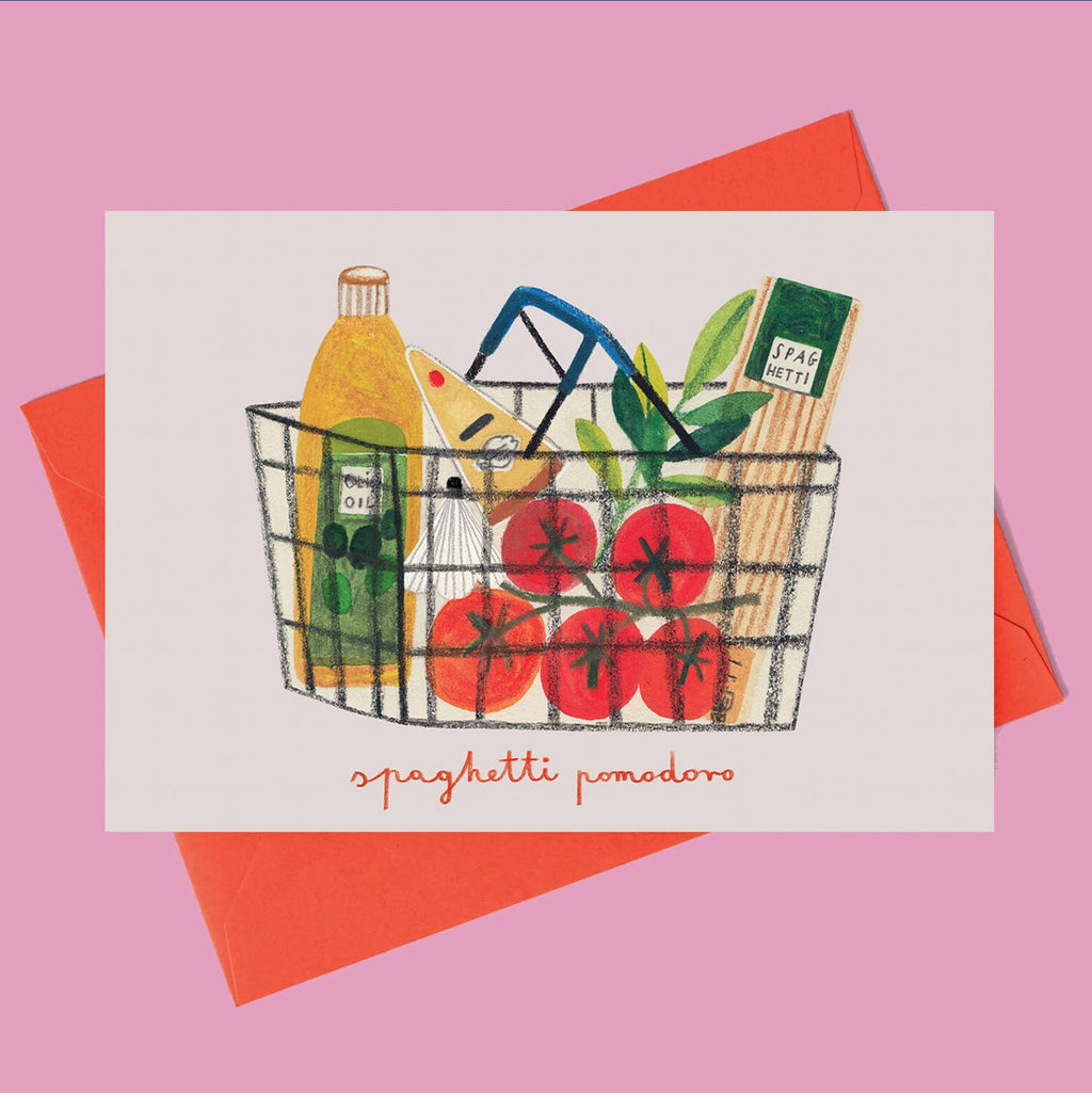 SPAGHETTI POMODORO card - All Good Things