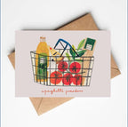 SPAGHETTI POMODORO card - All Good Things