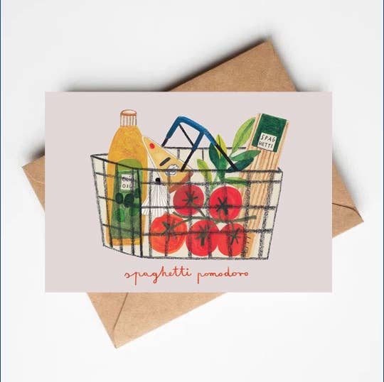 SPAGHETTI POMODORO card - All Good Things