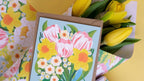 Spring Bouquet Floral Greeting Card - All Good Things
