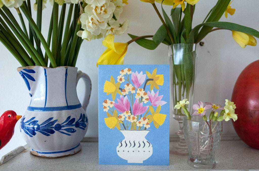 Spring Flowers Card - All Good Things