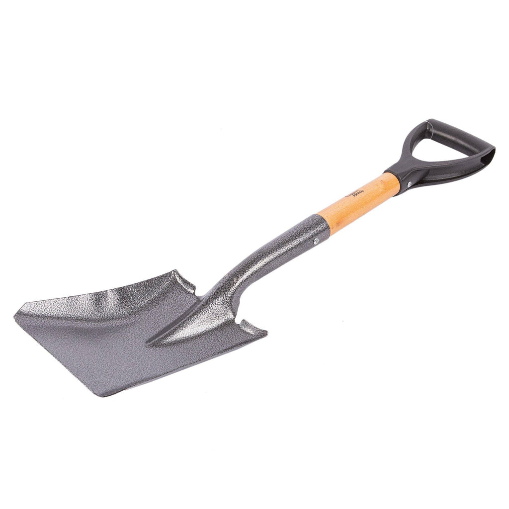Steel Square Head Micro Shovel with Wooden Handle - All Good Things