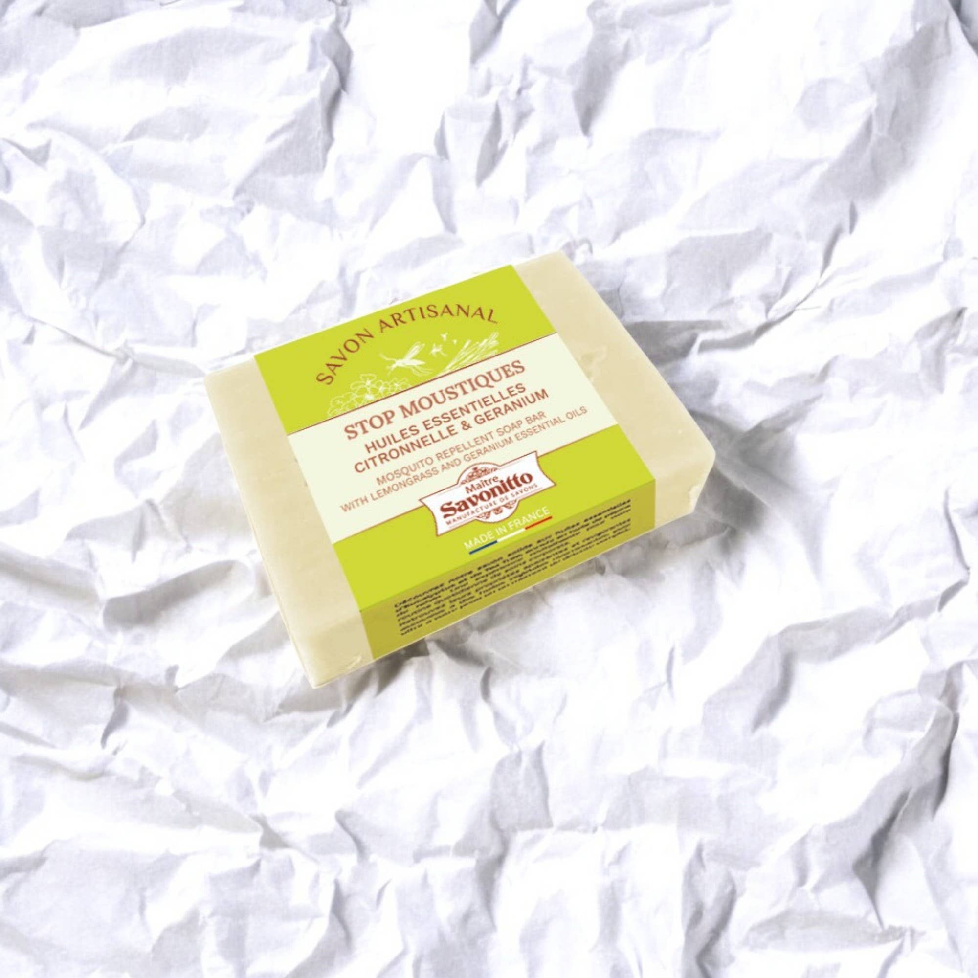 "Stop Mosquitoes" Soap | Citronella & Geranium - All Good Things