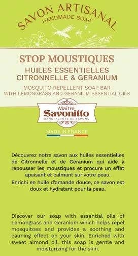 "Stop Mosquitoes" Soap | Citronella & Geranium - All Good Things