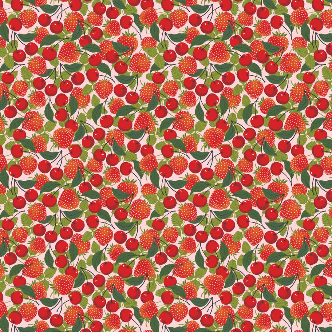 Summer Fruits | Gift Wrap, Wrapping Paper | Berries - All Good Things