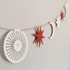 Sun & Moon Paper - cut Garland - All Good Things
