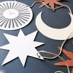 Sun & Moon Paper - cut Garland - All Good Things