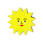 Sun Printed Wooden Fridge Magnet - All Good Things