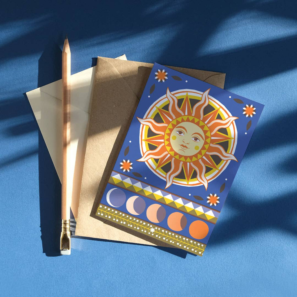 Sunbeam | Everyday greetings card | Moon phases, nature - All Good Things