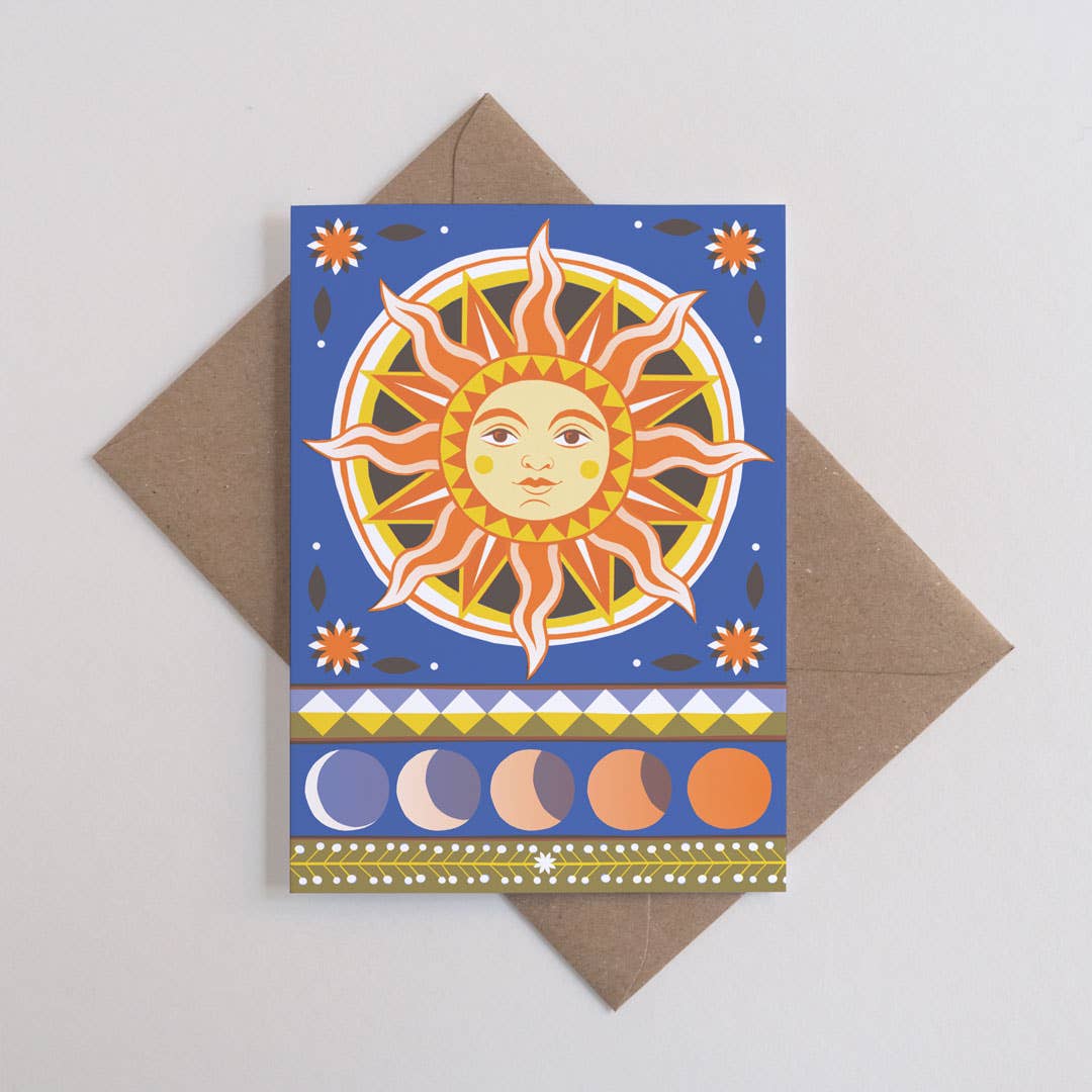 Sunbeam | Everyday greetings card | Moon phases, nature - All Good Things