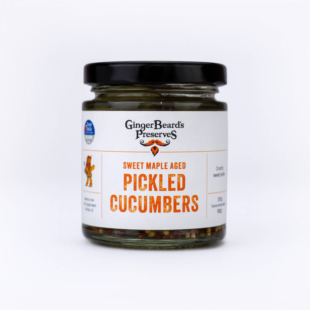 Sweet Maple Aged Pickled Cucumbers - All Good Things