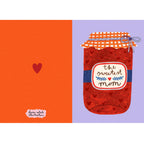 'Sweetest Mom' Jam Jar Card - All Good Things