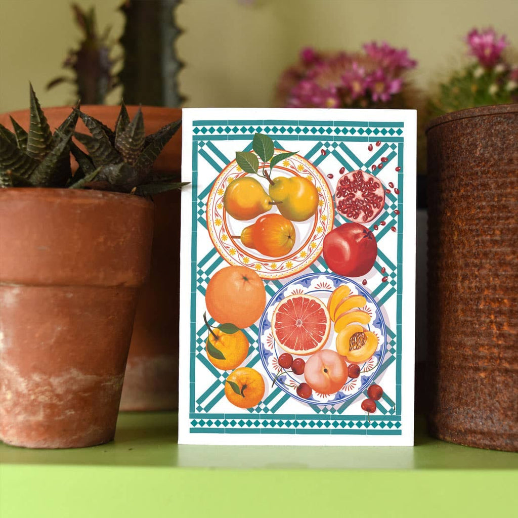 Tablescape - Fruits | Everyday greetings card - All Good Things