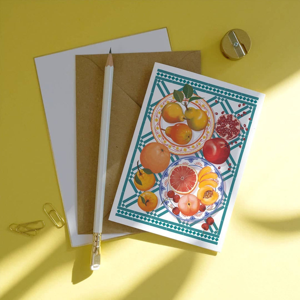Tablescape - Fruits | Everyday greetings card - All Good Things