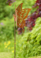 Tall Rustic Butterfly Garden Stake Butterfly - All Good Things