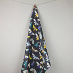 Tea Towel | Dark Moth Design | 100% Cotton - All Good Things