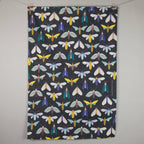Tea Towel | Dark Moth Design | 100% Cotton - All Good Things