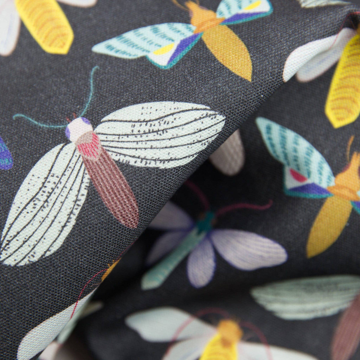 Tea Towel | Dark Moth Design | 100% Cotton - All Good Things