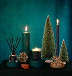 Teal 8 inch Dinner Candles x 20 - All Good Things