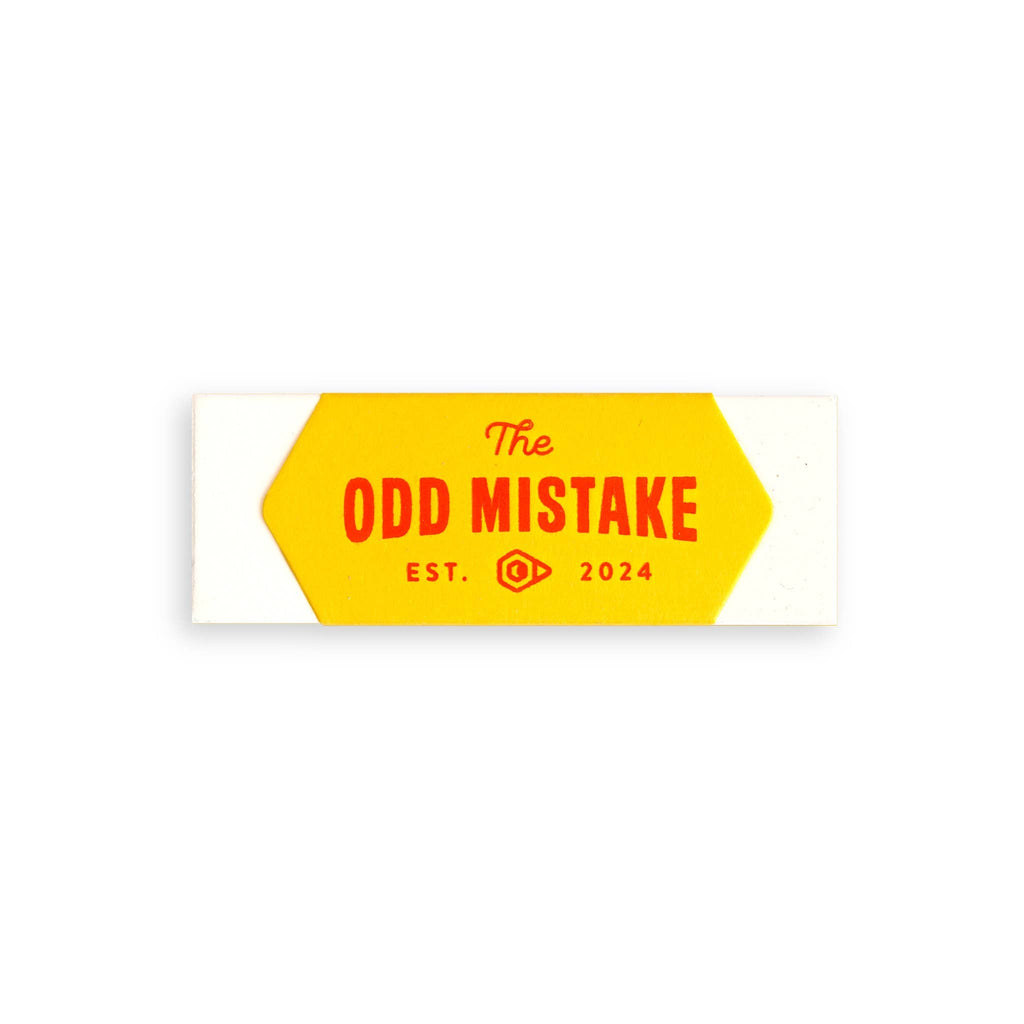 The Odd Mistake Foil Printed Eraser - All Good Things