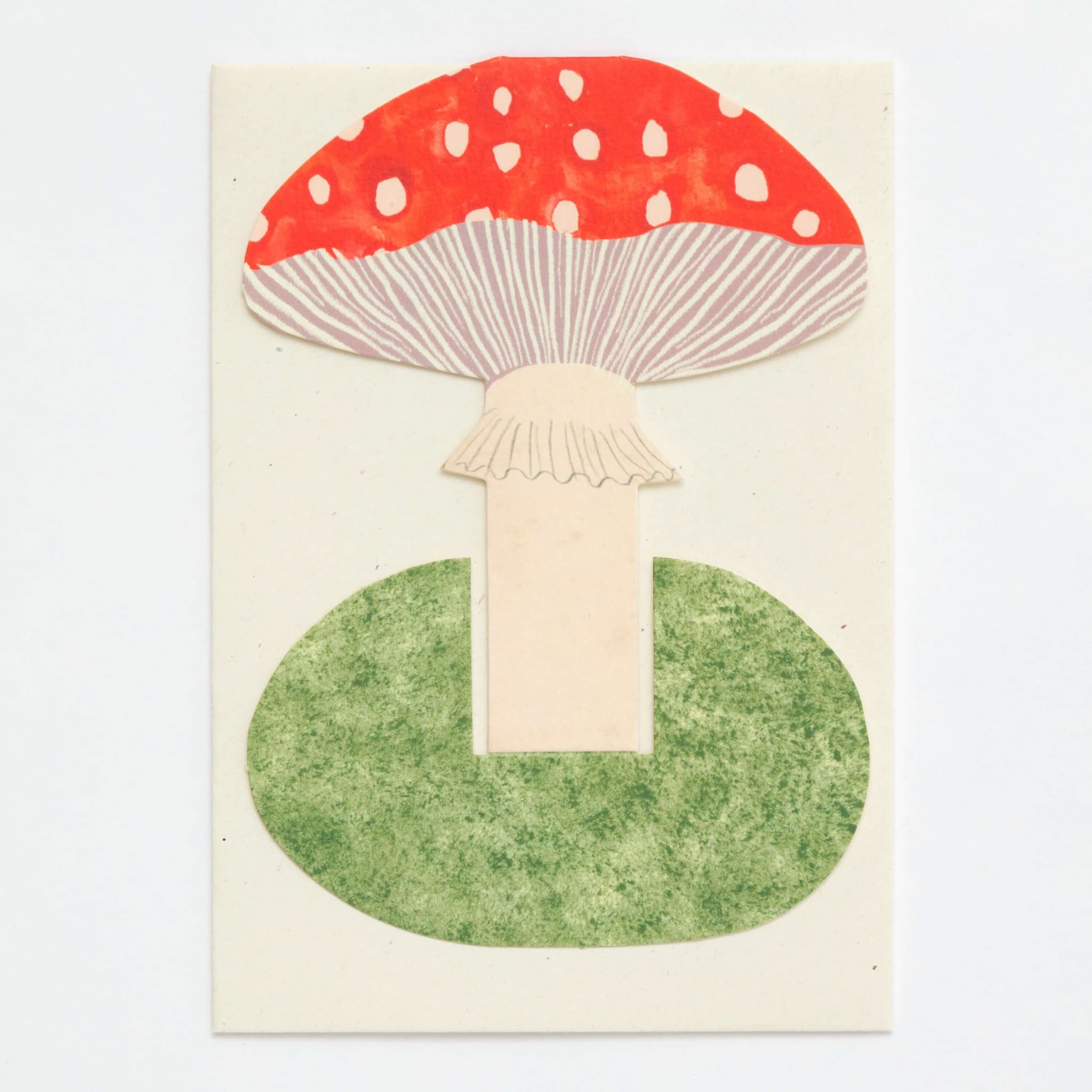 Toadstool Stand-Up Card - All Good Things