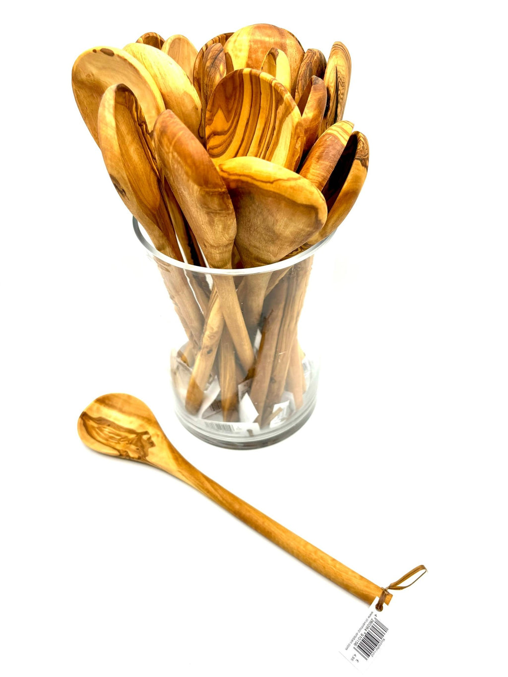TOP offer! Round olive wood cooking spoon from 20 pcs. - All Good Things