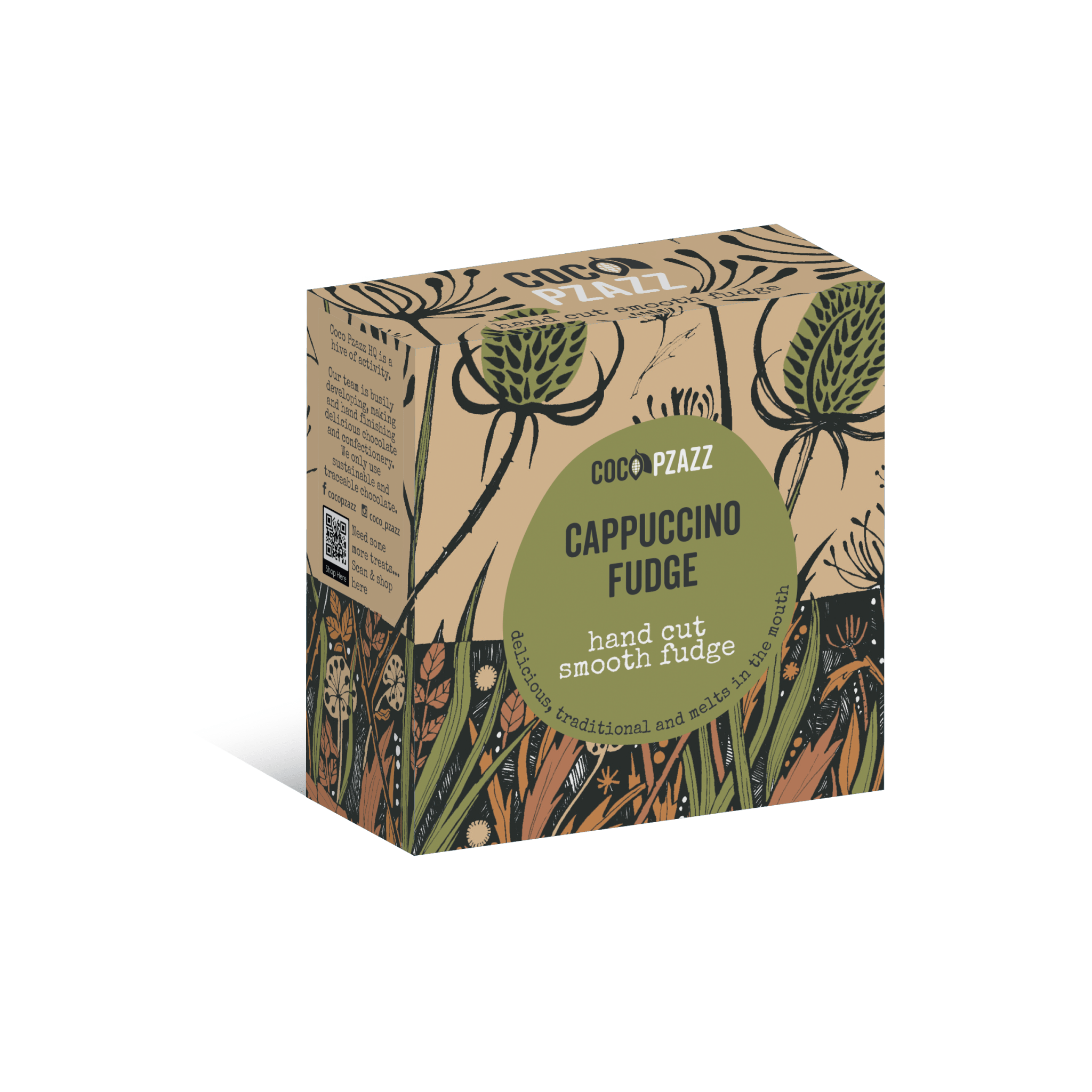 Traditional Hand Cut Cappuccino Fudge 150g - All Good Things