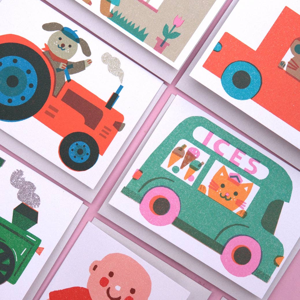 Train Mini A7 Card - All Good Things