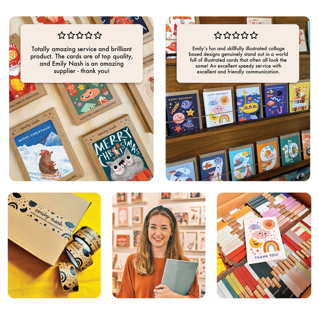 Transport Faces Birthday Card | Children's Greeting Card - All Good Things