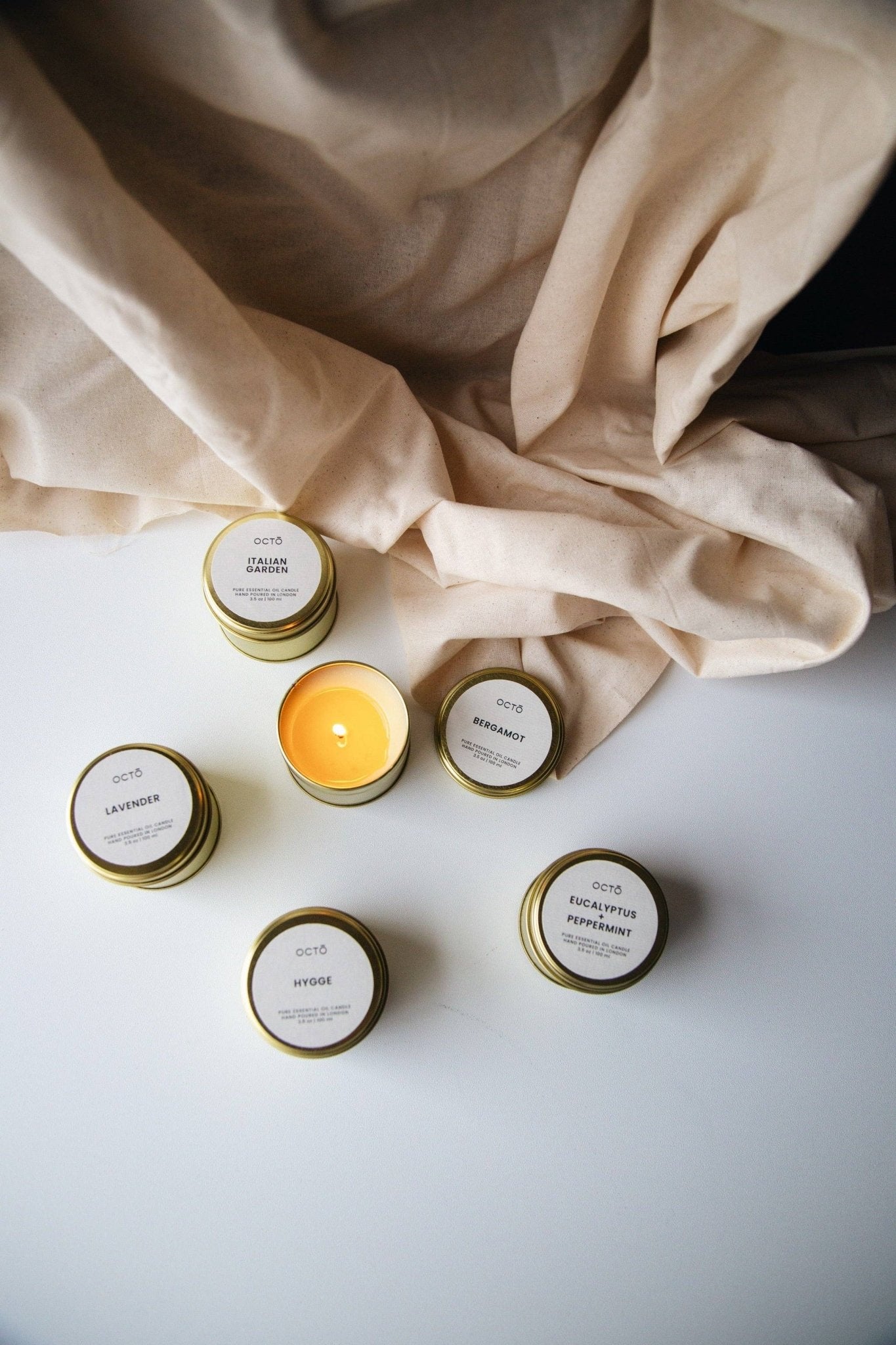 Travel tin candle | Amber - All Good Things