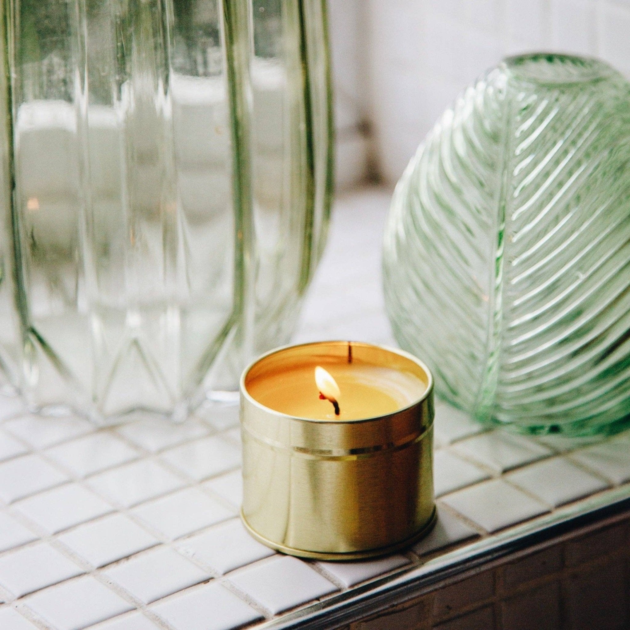 Travel tin candle | Eucalyptus & Peppermint - All Good Things