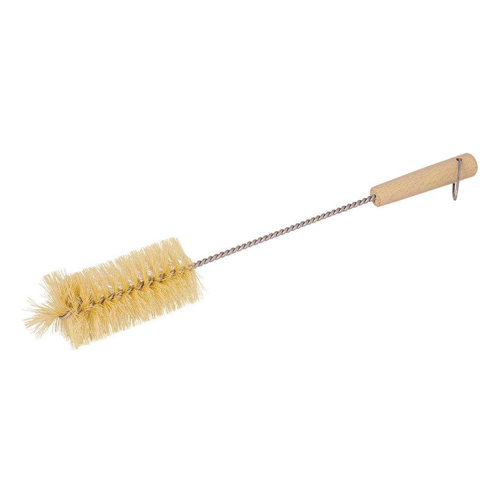 A natural sisal bottle brush against a white background - All Good Things