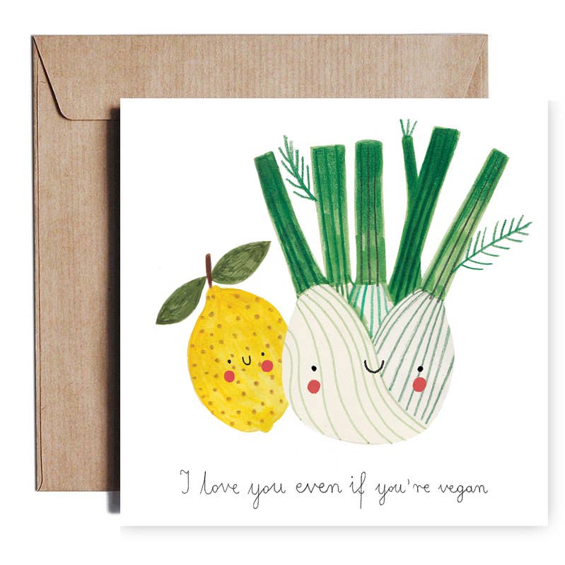 VEGAN card - All Good Things