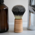 Vegan shaving brush made of wood gift father man - All Good Things