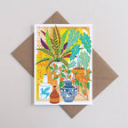 Vessels | Everyday greetings card | House plants, tropical - All Good Things