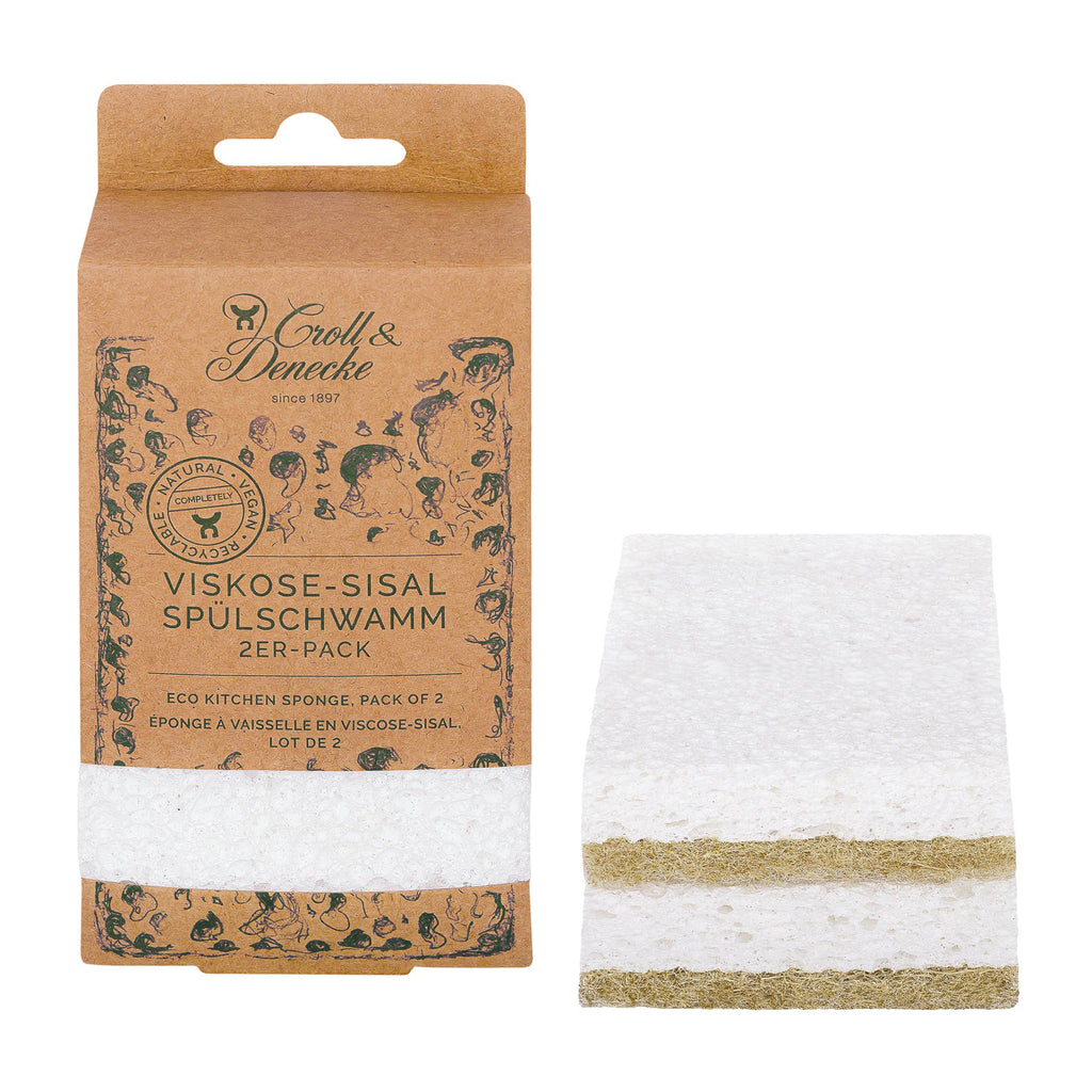 Viscose sisal sponge for washing dishes, kitchen - All Good Things