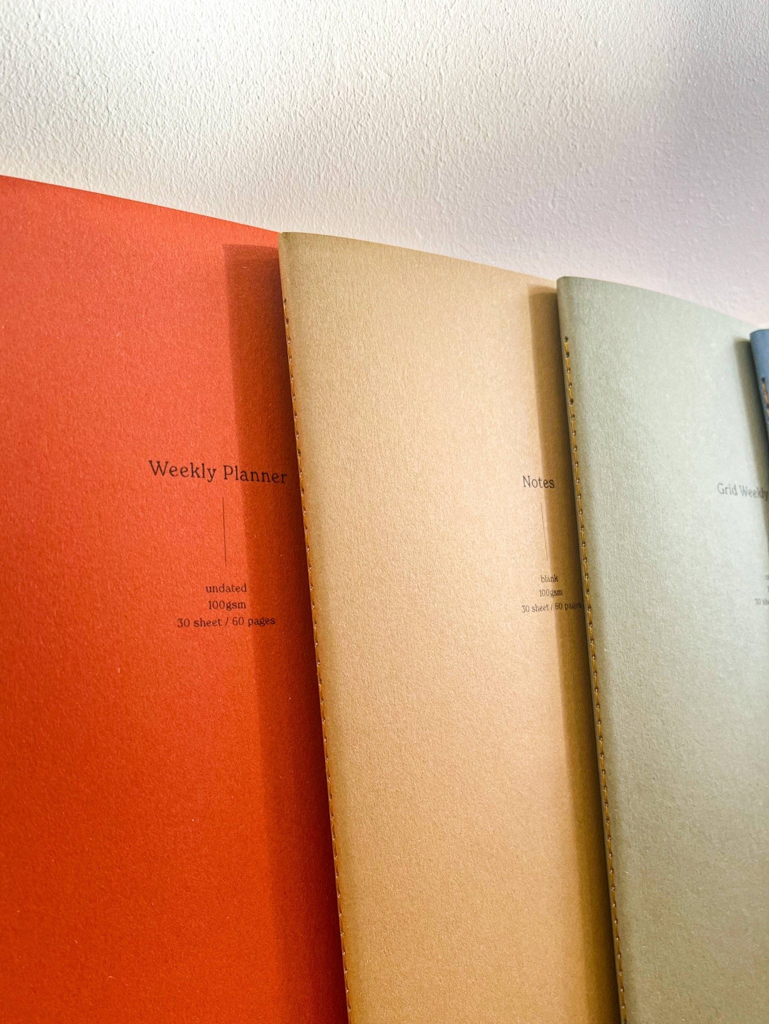 Weekly Planner Notebook - Paprika - All Good Things