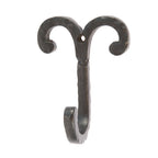 Wire Coat Hook - W70mm x H90mm - Black - All Good Things
