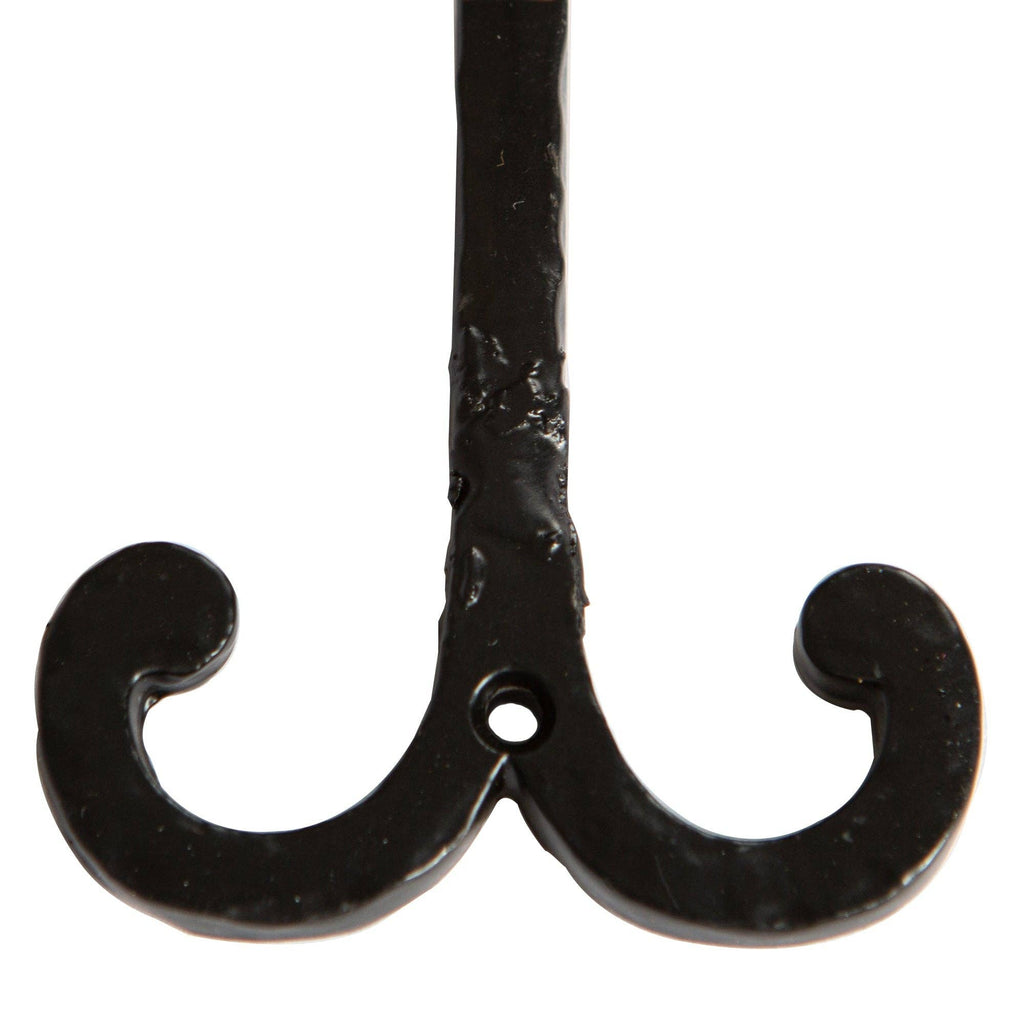 Wire Coat Hook - W70mm x H90mm - Black - All Good Things