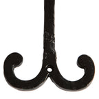 Wire Coat Hook - W70mm x H90mm - Black - All Good Things