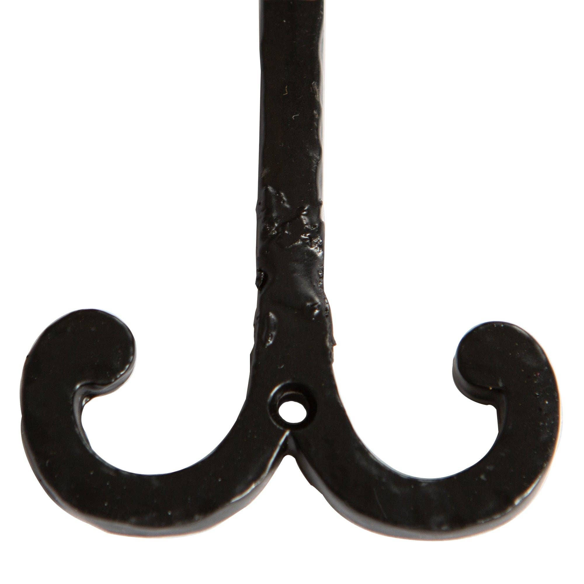 Wire Coat Hook - W70mm x H90mm - Black - All Good Things