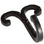 Wire Coat Hook - W70mm x H90mm - Black - All Good Things